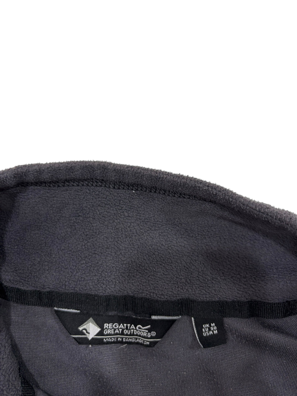 Regatta Black Quarter-Zip Fleece