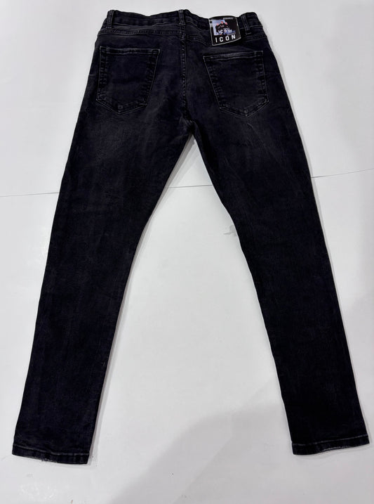 Dsquared2 Black Distressed Paint-Splatter Jeans - image 2