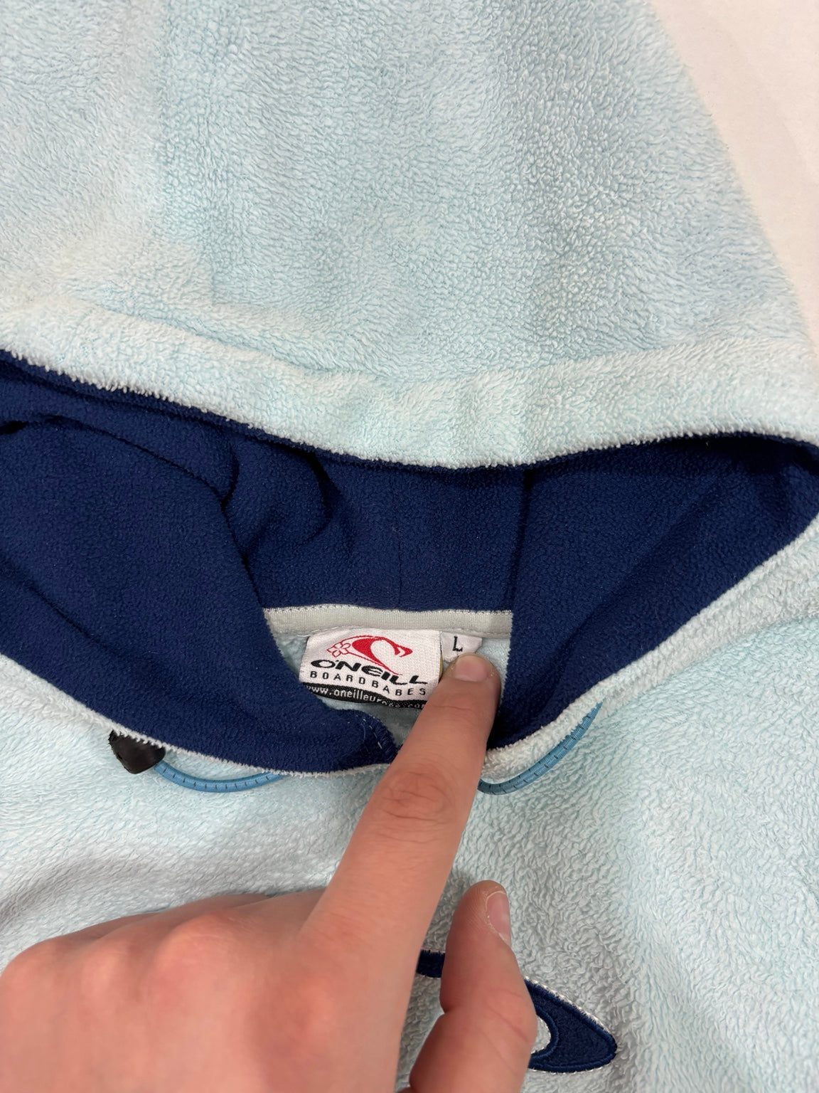 O'Neill Light Blue Vintage Fleece Hoodie