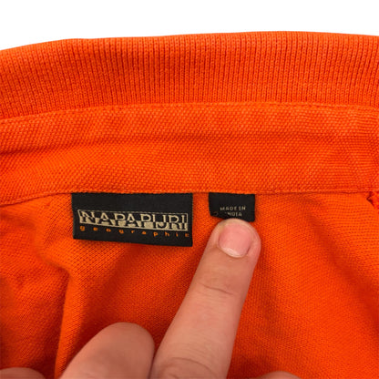Napapijri Polo T-Shirt Minimal Logo Size L