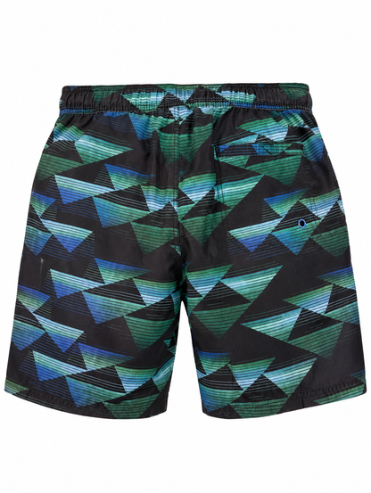 Maui Geometric Swim Shorts