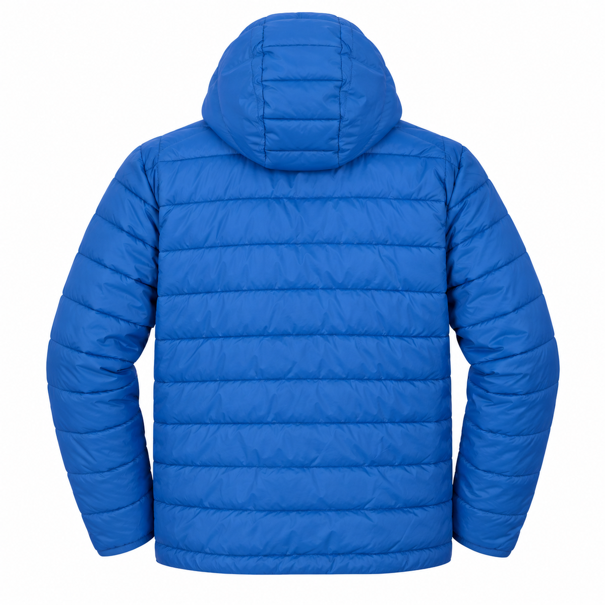 Tommy Hilfiger Womens Blue Hooded Puffer Jacket