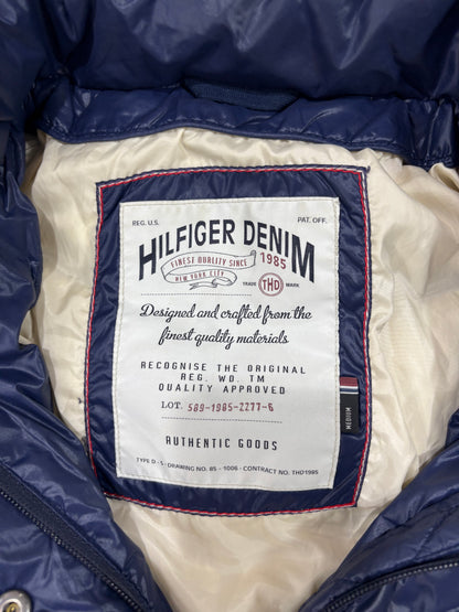 Tommy Hilfiger Women’s Navy Hooded Down Puffer Jacket