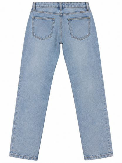 Bershka Light Blue Loose Jeans