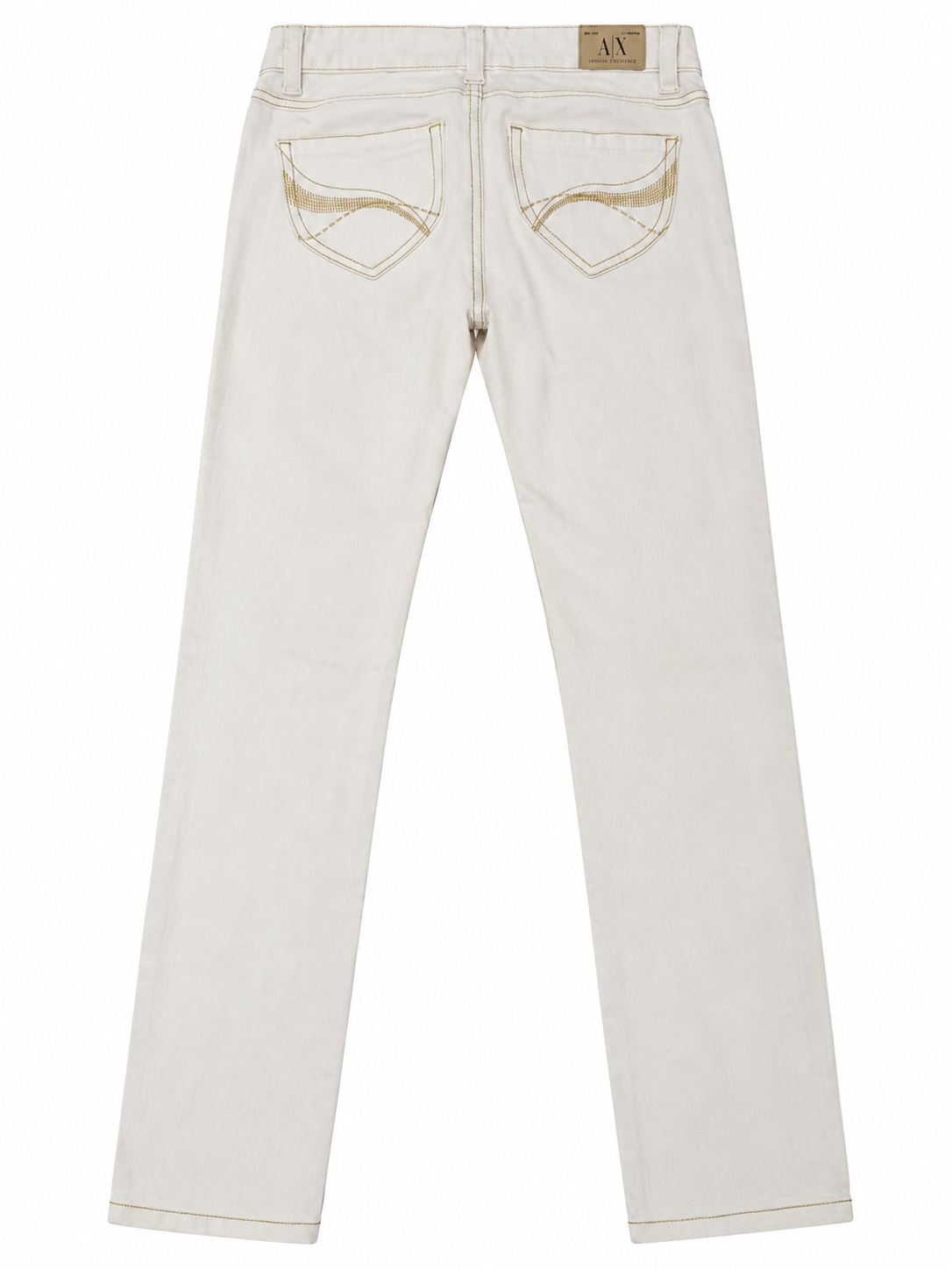 A|X Armani Exchange White Jeans