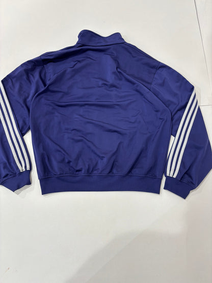 Adidas Mens Track Jacket Royal Blue/Purple Preowned