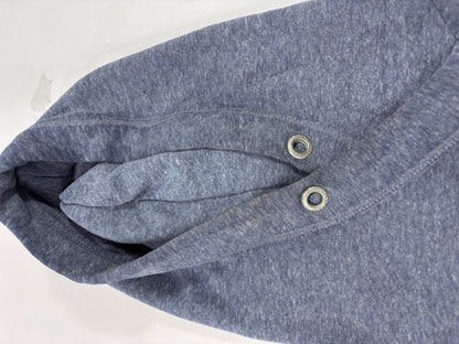 Superdry Blue Cropped Hoodie - Thriftly