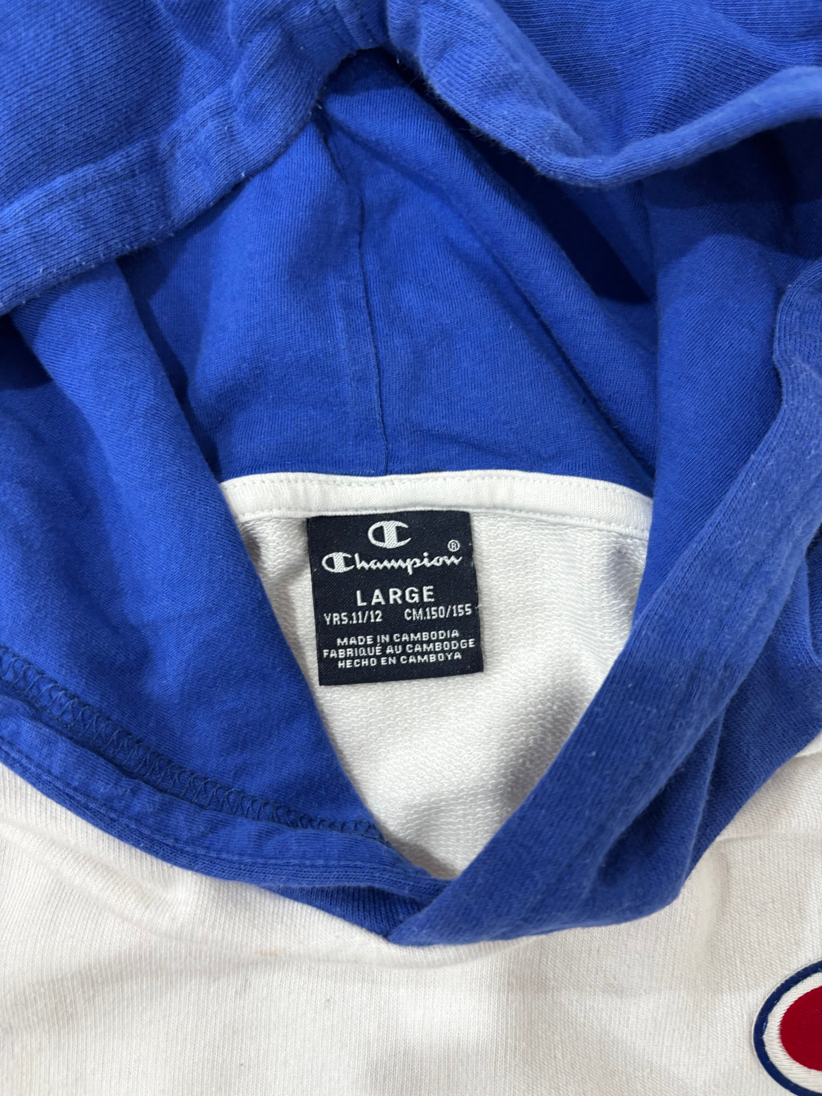 Champion Kids Three Tone Light Hoodie Preowned