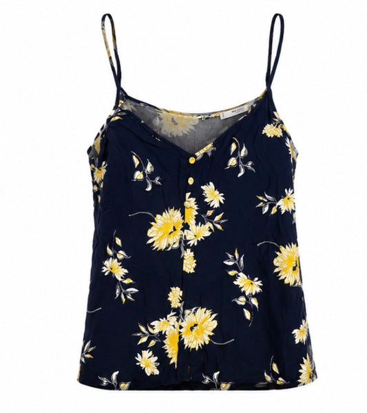 Mango Woman Floral Top Size M