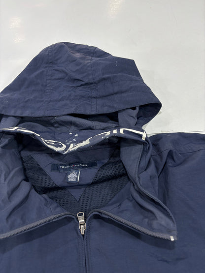 Tommy Hilfiger Men’s Navy Hooded Jacket