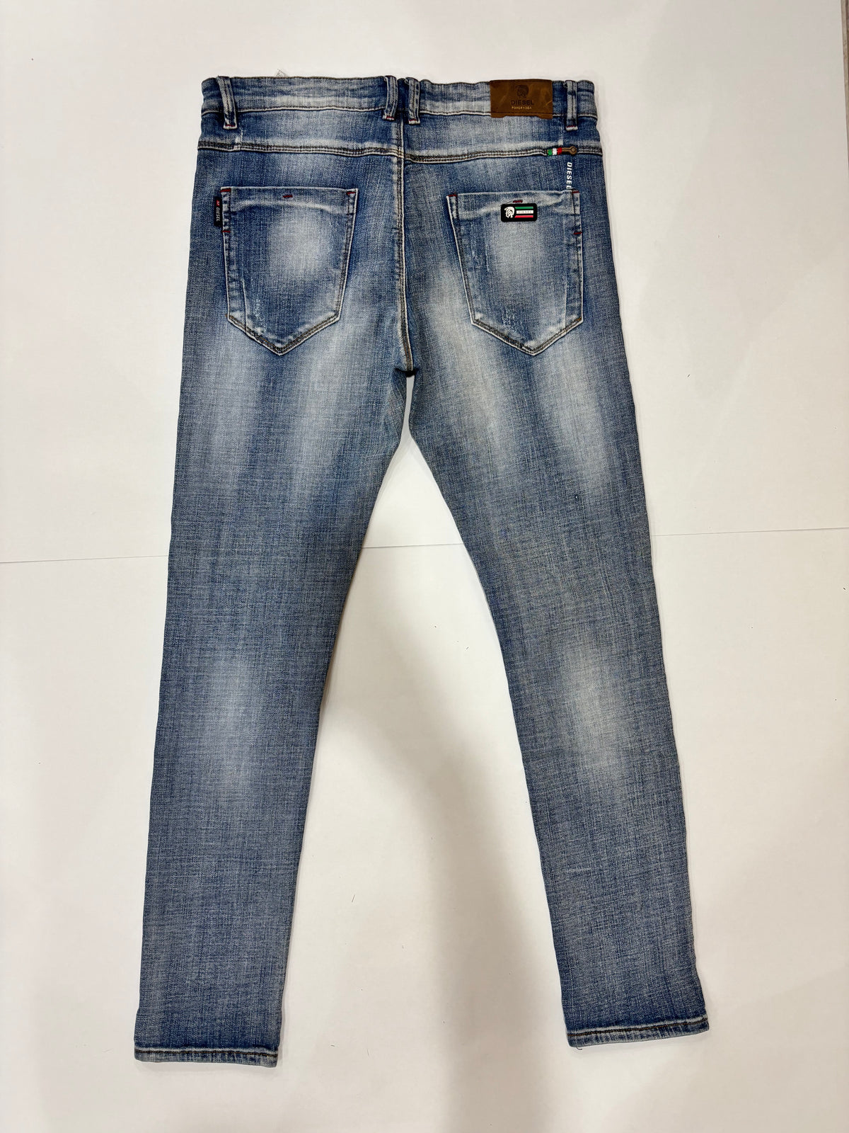 Diesel Men’s Skinny Jeans Washed Preowned