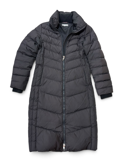 Tommy Hilfiger Long Puffer Jacket Minimal Logo Woman’s M