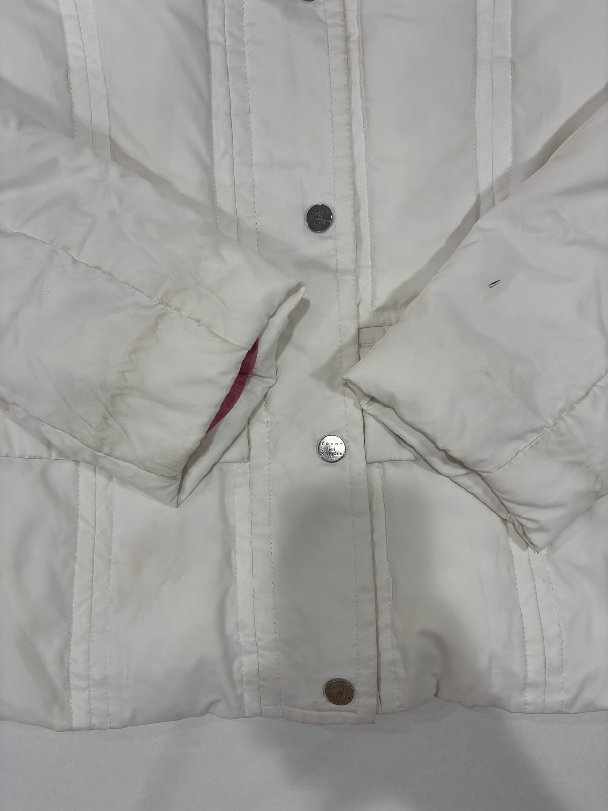 Unbranded Womens White Hooded Jacket