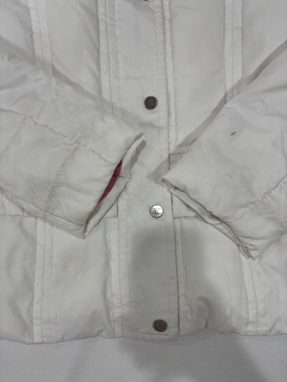 Unbranded Womens White Hooded Jacket
