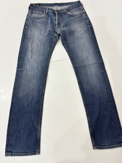 Lee Men’s Slim Fit Heavy Washed Denim Preowned