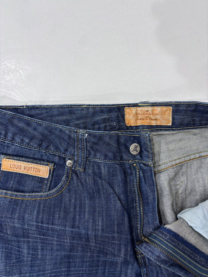 Louis Vuitton Blue Monogram Denim Jeans - image 4