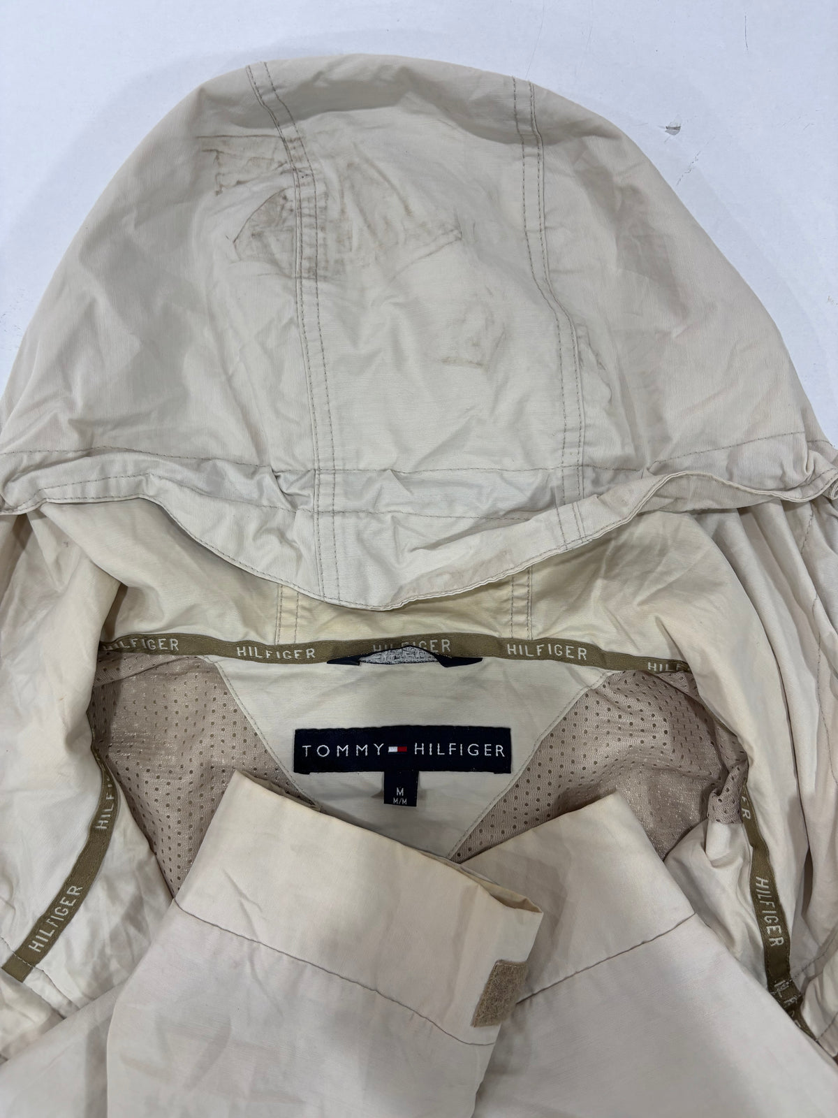 Patagonia Mens Beige Hooded Field Jacket