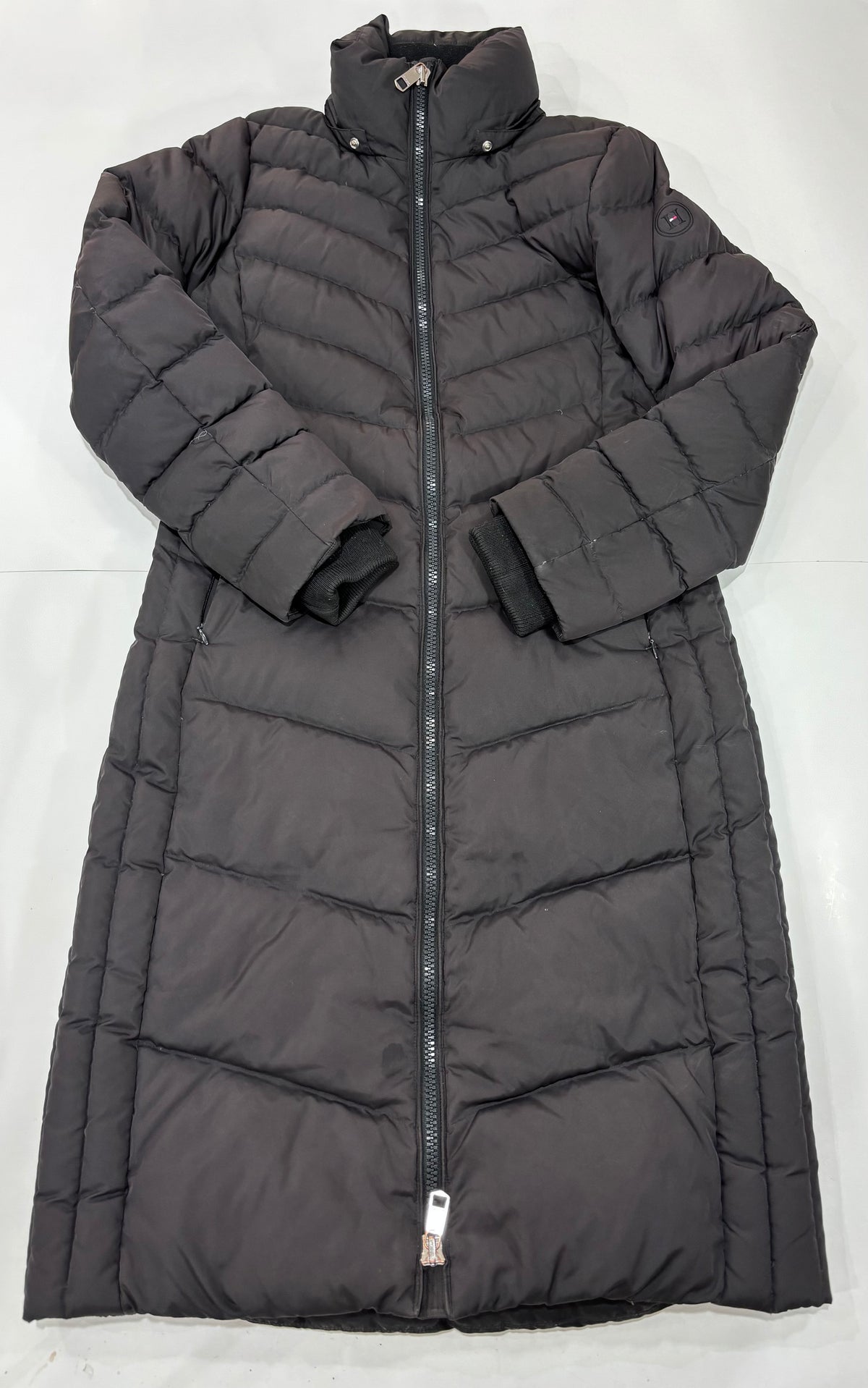 Tommy Hilfiger Women’s Black Long Down Puffer Jacket