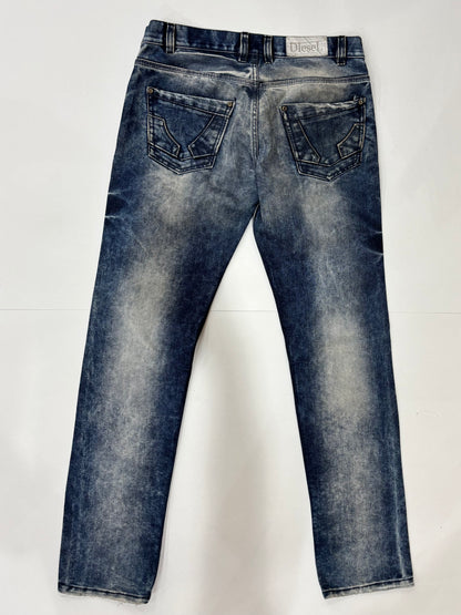 Diesel Men’s Fade Wash Preowned Jeans Size 33