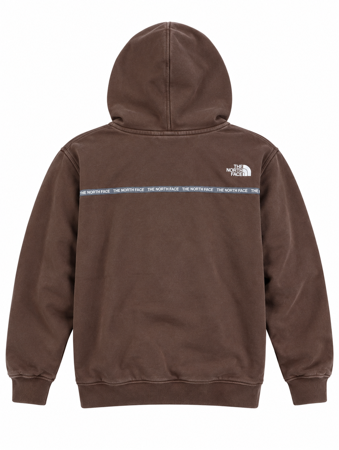 The North Face Brown Logo Hoodie - Thriftly