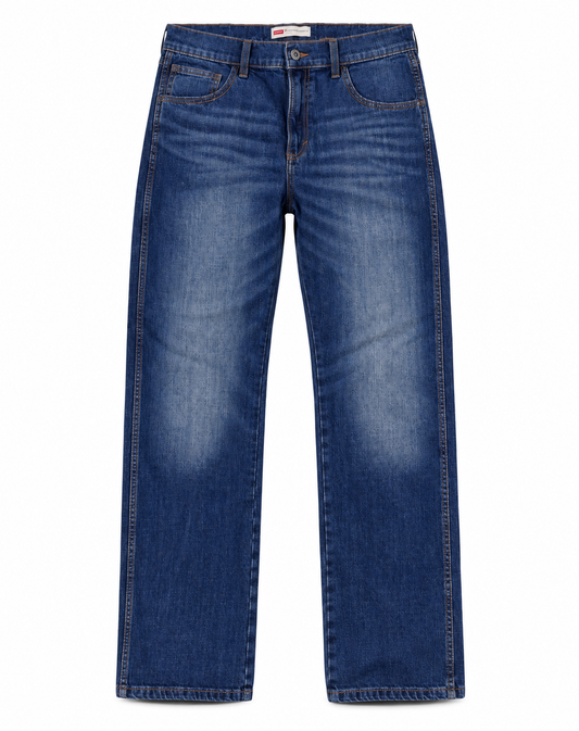 Levi's Blue Straight-Leg Jeans - image 1