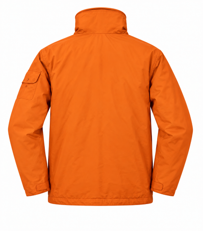 Tommy Mens Orange Hooded Jacket