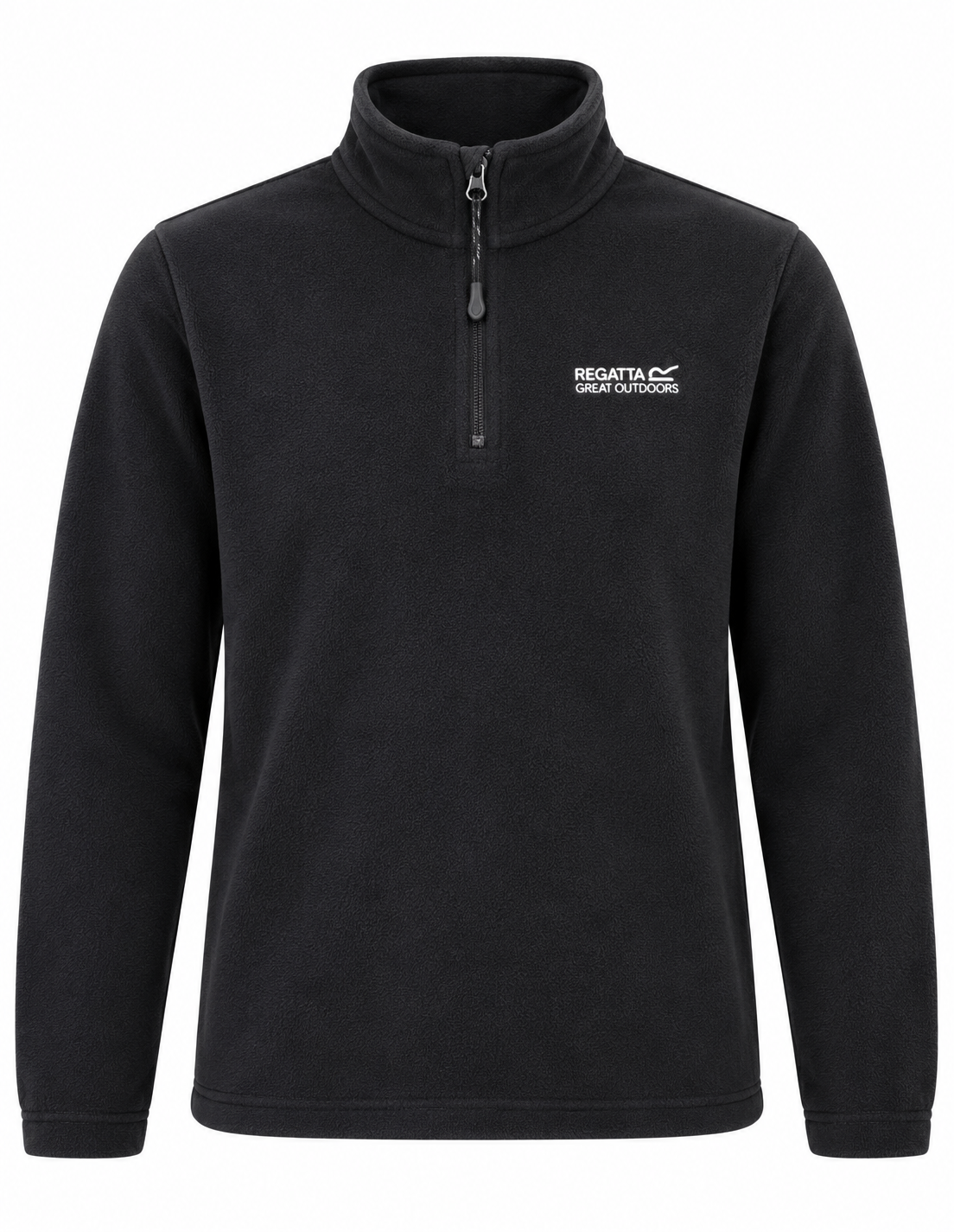 Regatta Black Quarter-Zip Fleece