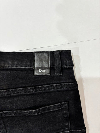 Dior Slim Fit Tribal Black Denim Men’s Preowned