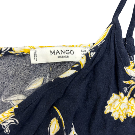 Mango Woman Floral Top Size M