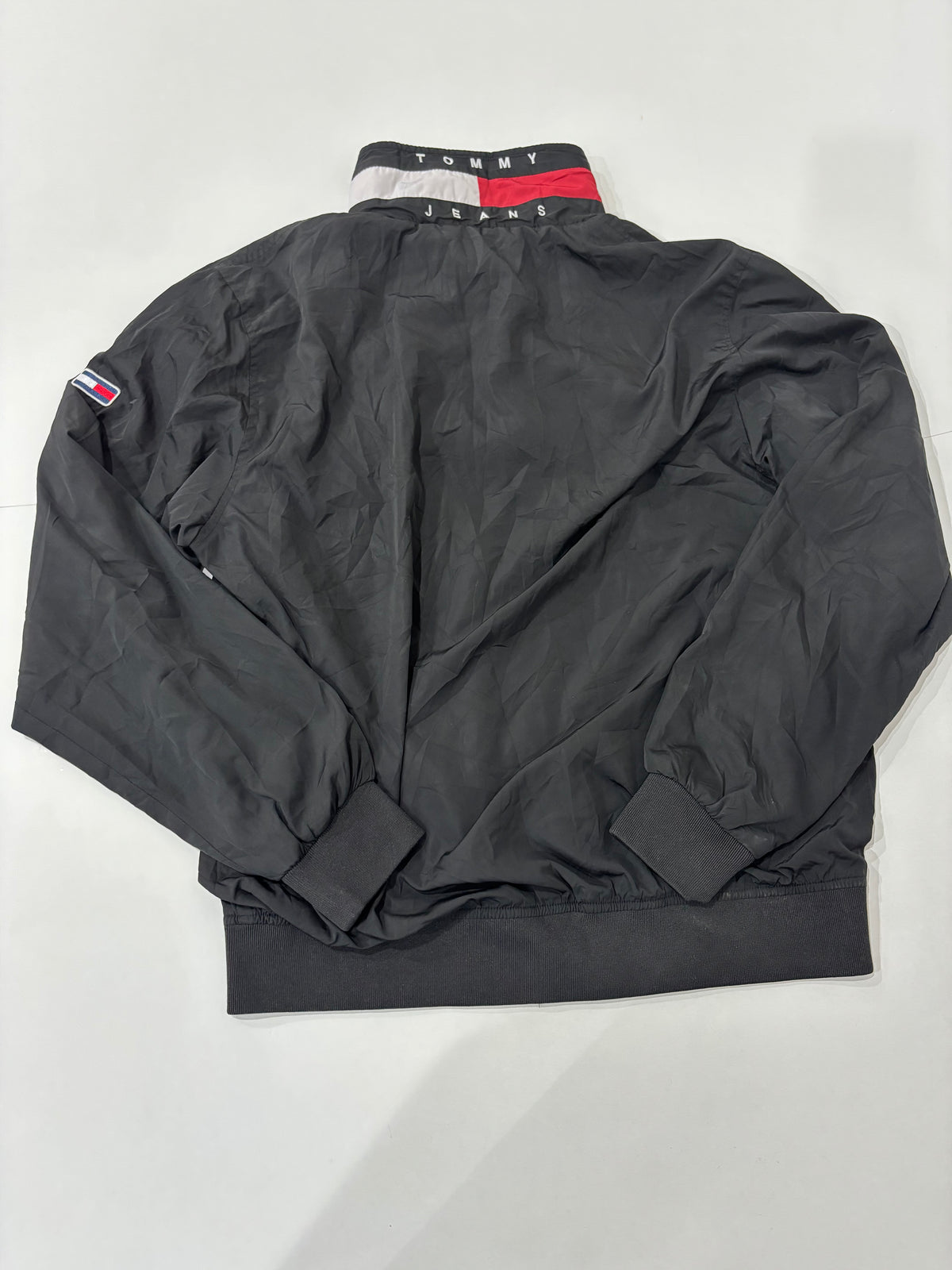 Tommy Hilfiger Windbreaker Men’s Minimal Logo Jacket Preowned