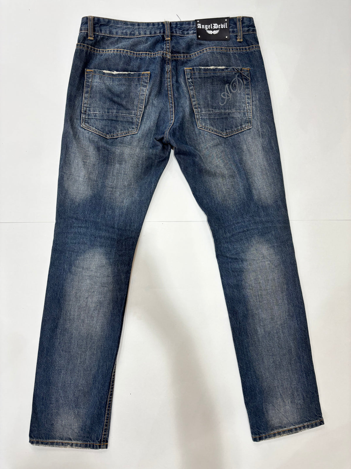 Angel Devil Men’s Slim Preowned Jeans