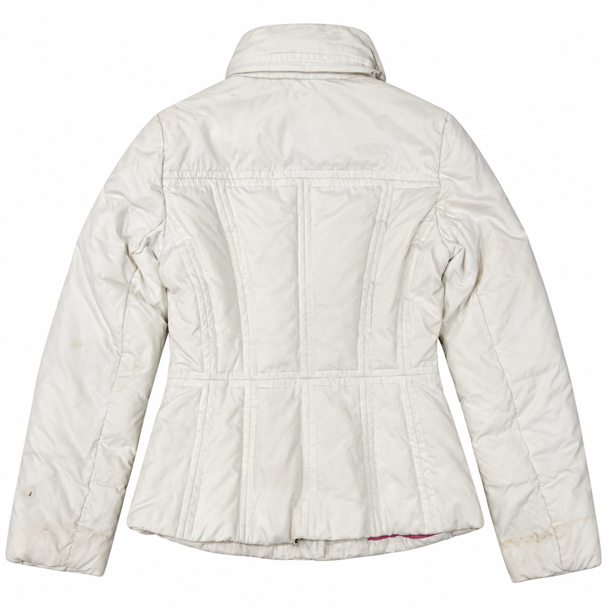 Unbranded Womens White Hooded Jacket