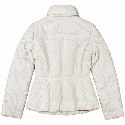 Unbranded Womens White Hooded Jacket
