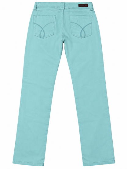 Calvin Klein Jeans Turquoise Skinny Crop Jeans