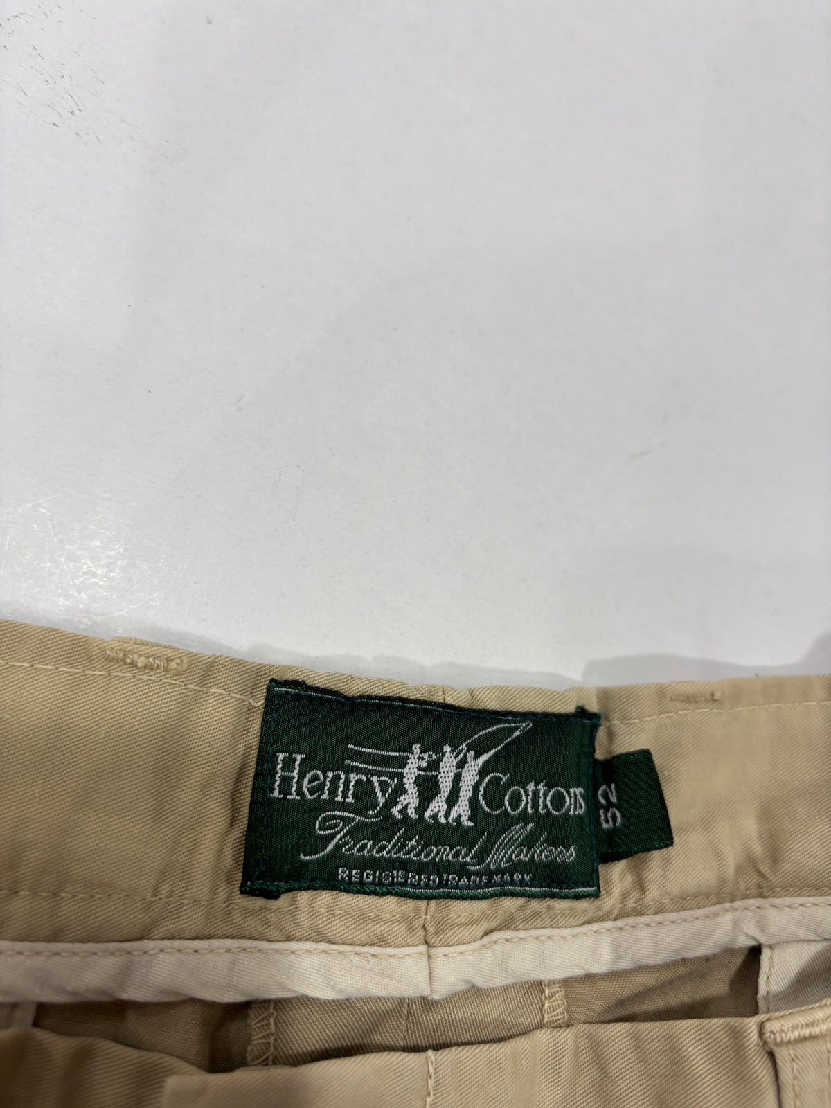 Henry Cotton's Khaki Chino Shorts