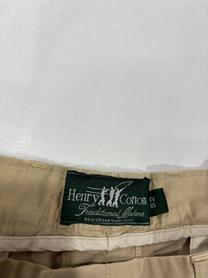Henry Cotton's Khaki Chino Shorts
