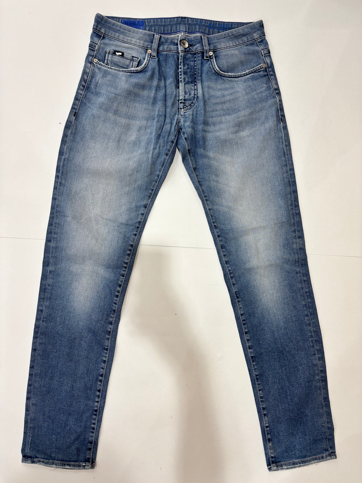 GAS Men’s Slim Fit Light Wash Preowned Jeans