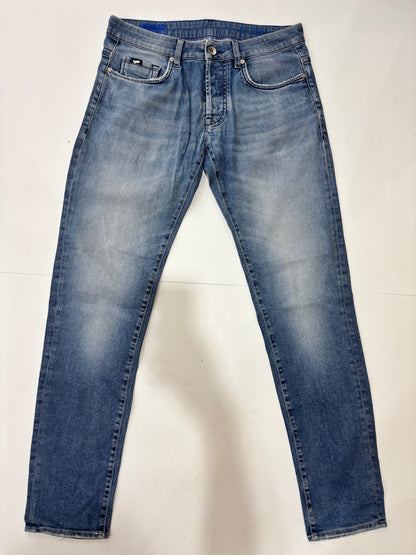 GAS Men’s Slim Fit Light Wash Preowned Jeans