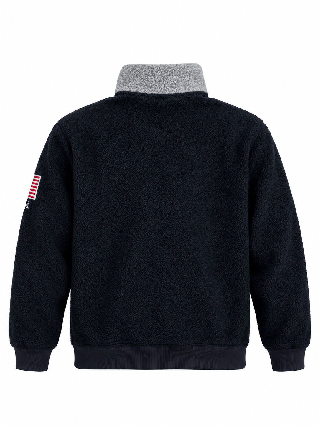Polo Ralph Lauren U.S.A. Flag Fleece Half-Zip - Thriftly