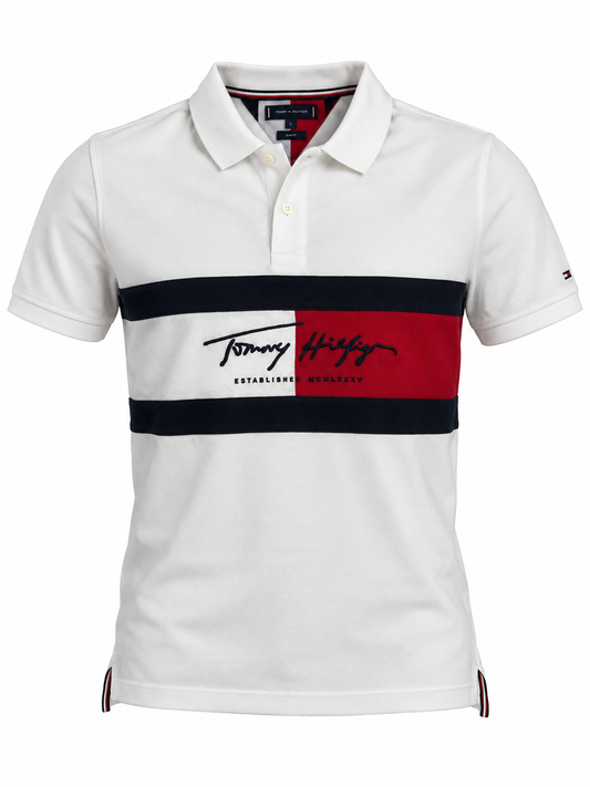 Tommy Hilfiger Color-Block Polo