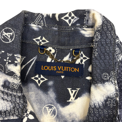 Louis Vuitton Monogram Short Sleeved Denim Shirt