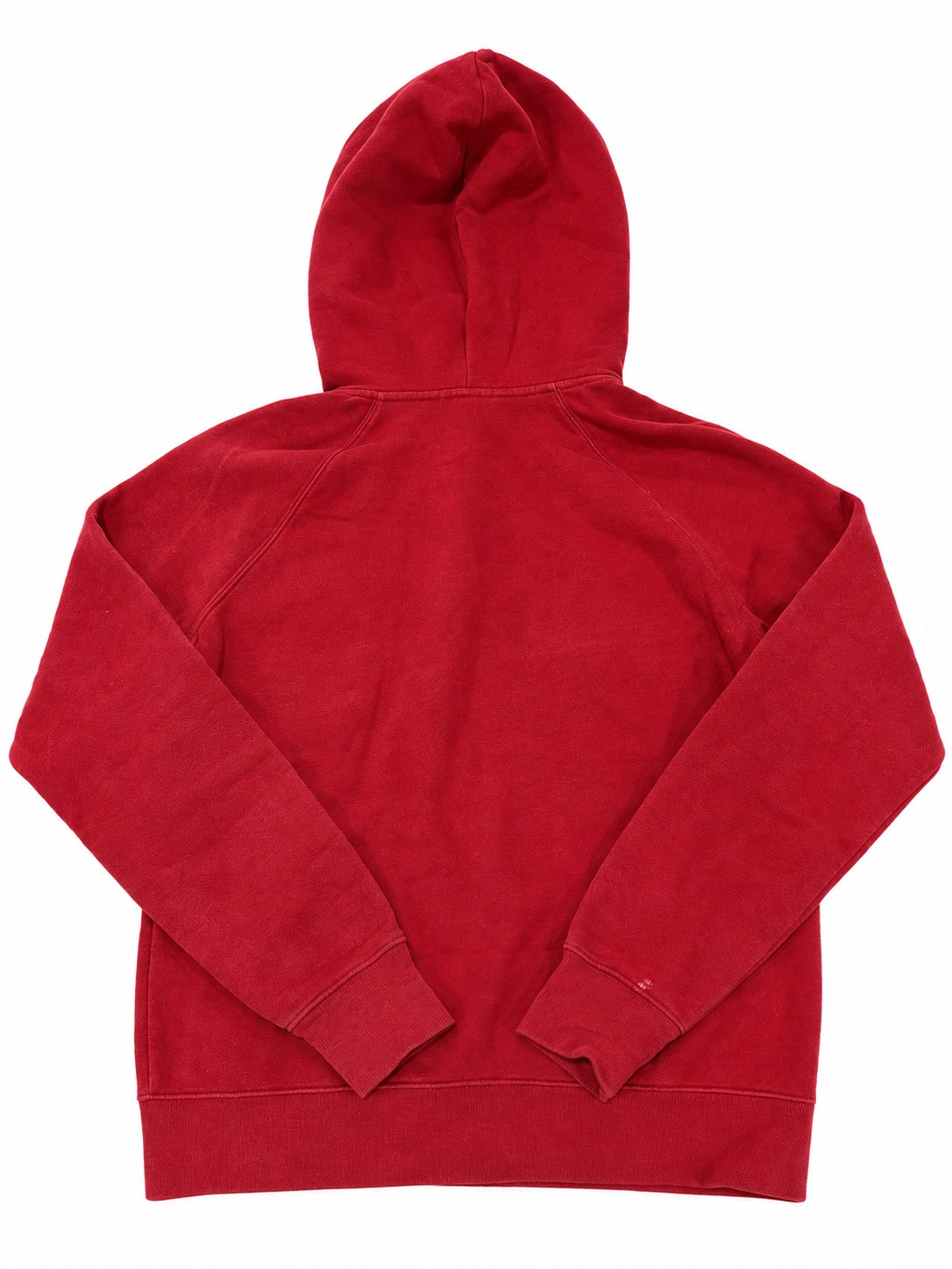 Women's GAP red zip-up hoodie back