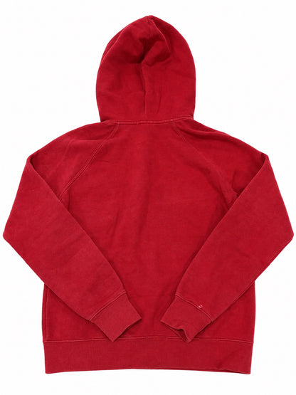 Women's GAP red zip-up hoodie back