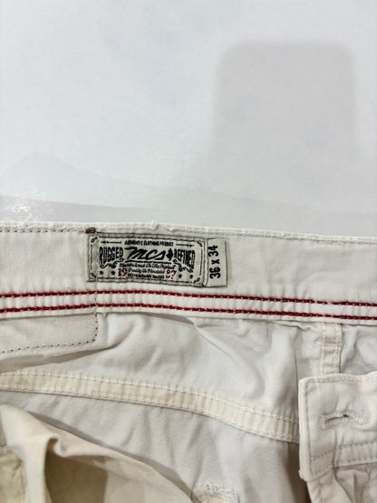 Rugged & Defined Men’s Straight Fit White Denim