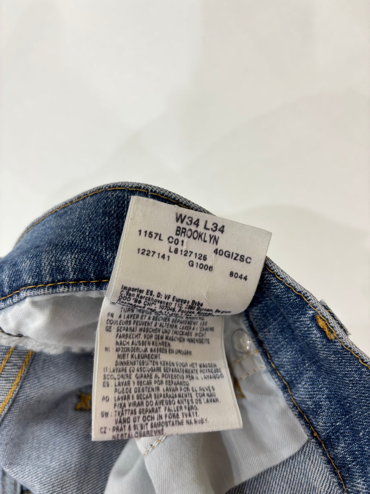 Lee Men’s Washed Preowned Jeans
