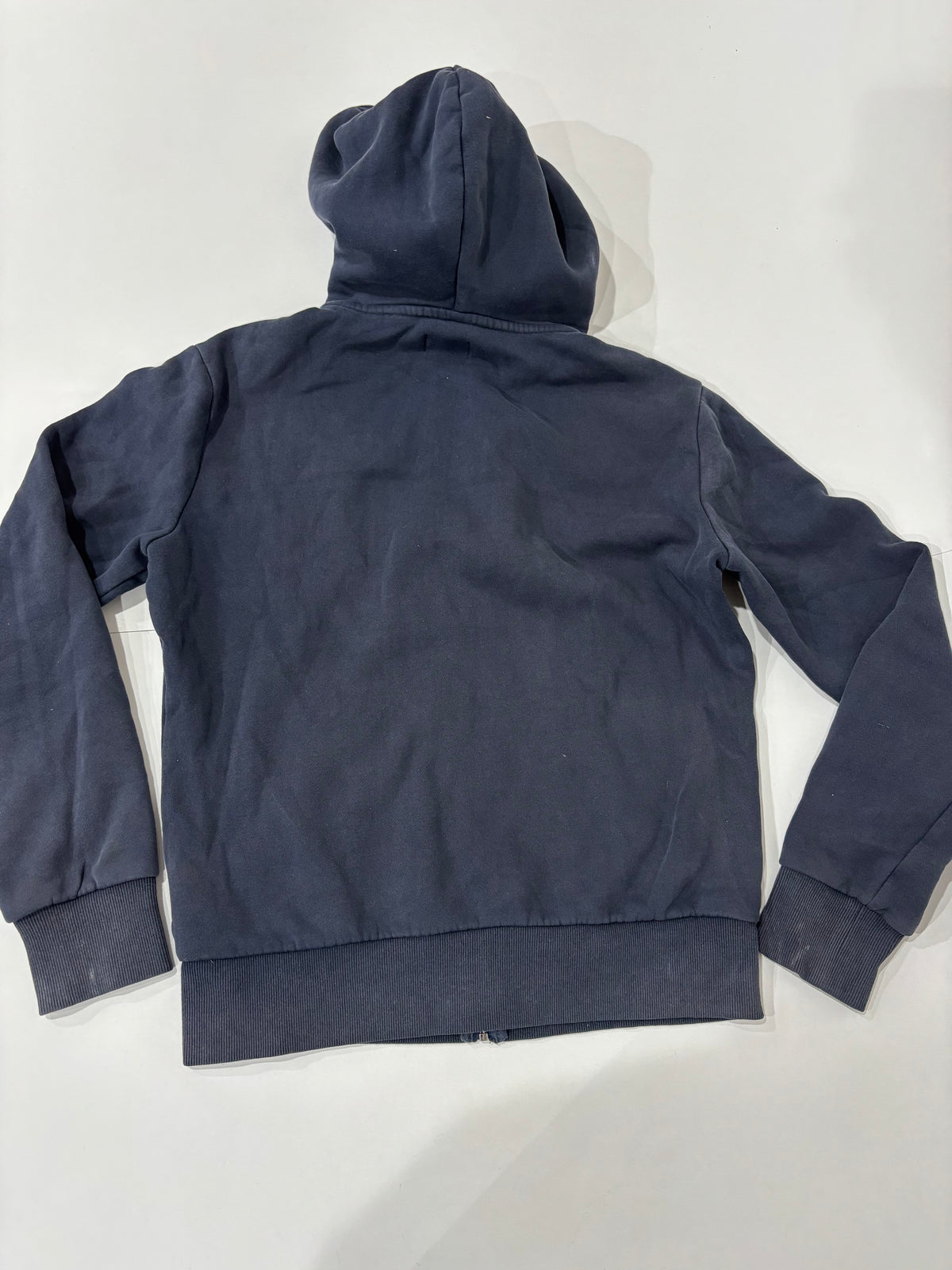 Superdry Men’s Navy Blue Full Zip Up 2000’s Vintage Preowned