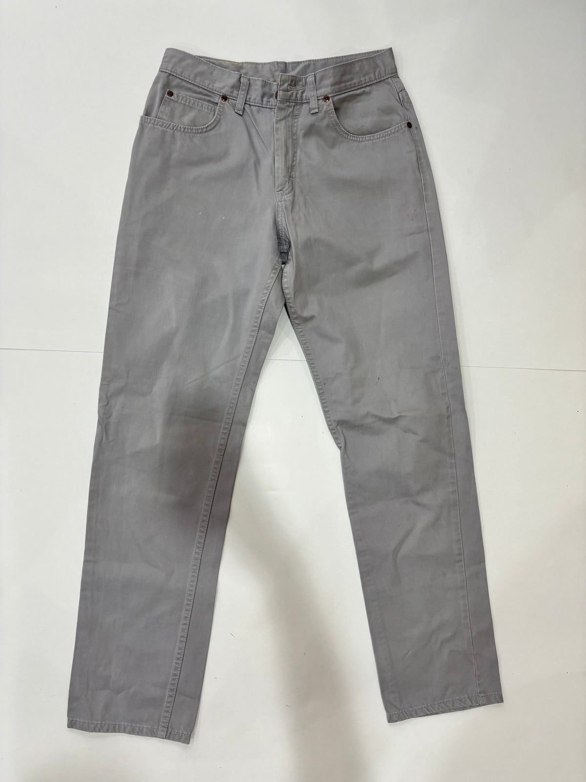 Lee Men’s Chino Style Jeans Grey Preowned