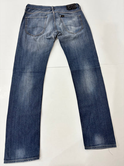 Lee Men’s Slim Fit Heavy Washed Denim Preowned