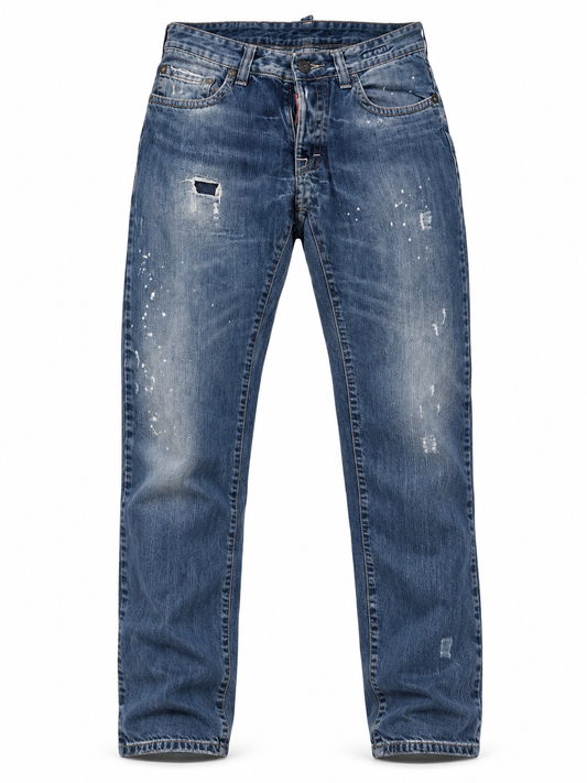 Dsquared2 Blue Distressed Jeans - image 1
