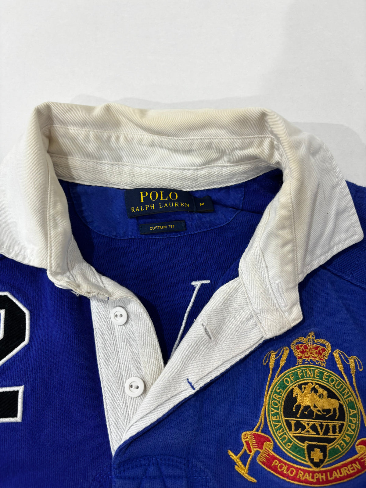 Polo Ralph Lauren Men’s Rugby Long Sleeve Polo Shirt Preowned